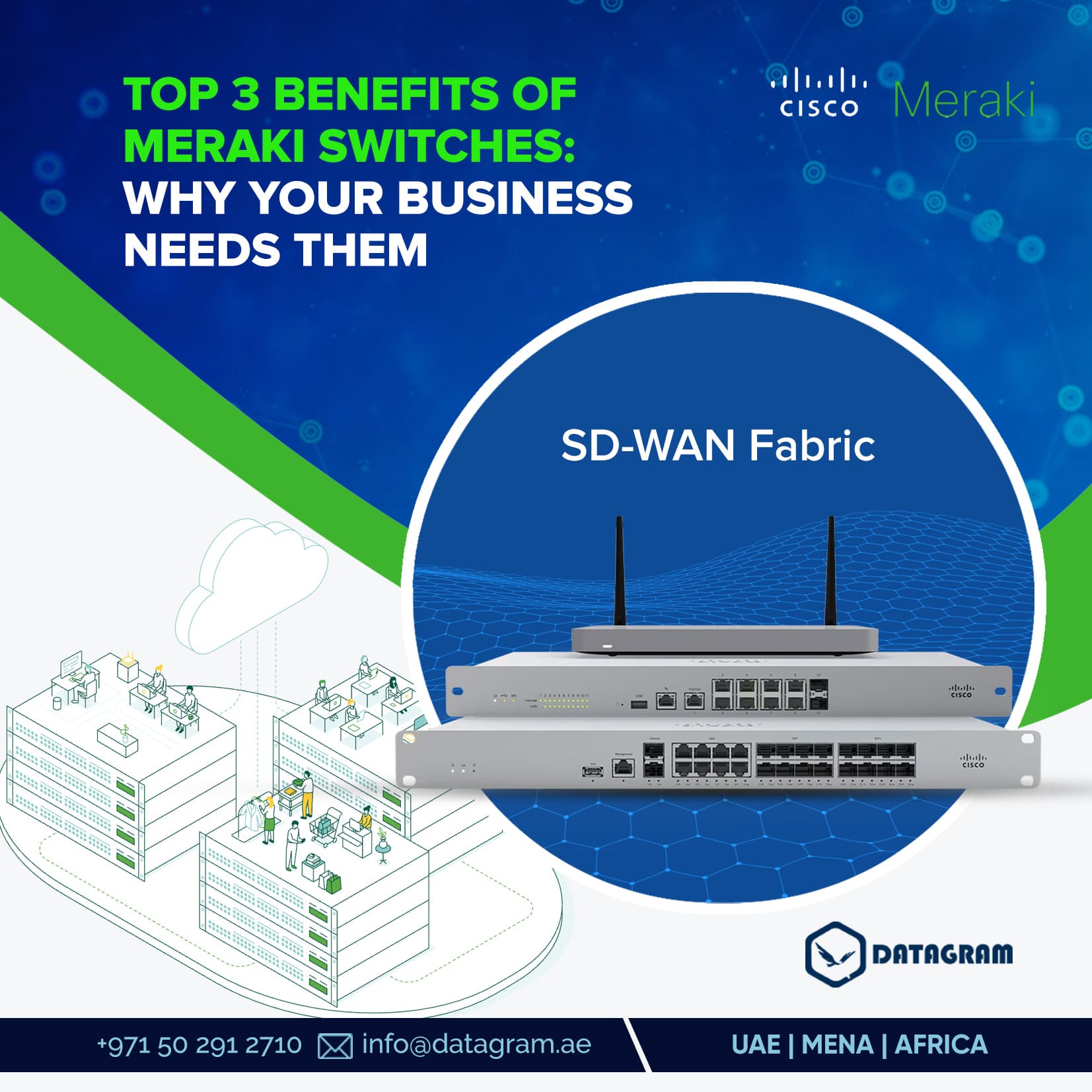 Top 3 Benefits of Meraki Switches: Why Your Business Needs Them